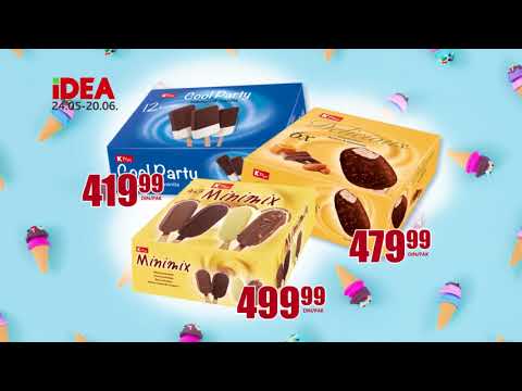 IDEA | Novo u ponudi: K plus sladoledi 24.05 - 20.06.2018.
