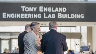 Tony England Engineering Lab Building Naming Celebration