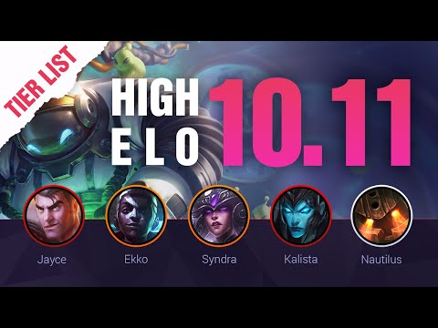 HIGH ELO LoL Tier List Patch 10.11 + Q&A by Mobalytics - League of Legends Season 10