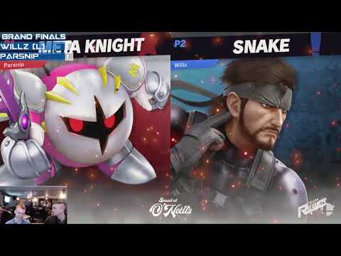 Smash at O'Neill's 75: Grand Finals Parsnip (Inkling,MK) Vs Willz (Cloud,Snake)