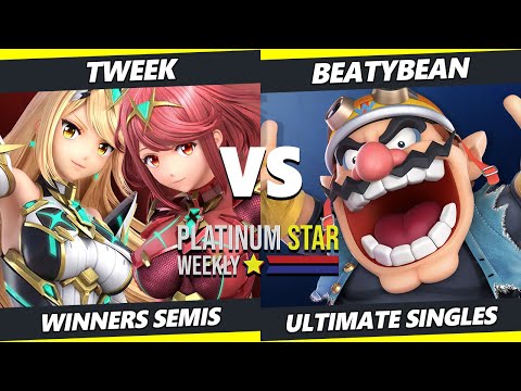 PSW S15:W6 Winners Semis - Tweek (Pyra Mythra) Vs. BeatyBean (Wario) SSBU Ultimate Tournament