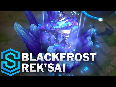 Blackfrost Rek'Sai Skin Spotlight - Pre-Release - League of Legends