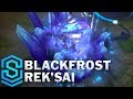 Blackfrost Rek'Sai Skin Spotlight - Pre-Release - League of Legends