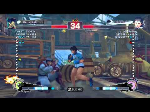 SSF4 AE 2012: ITWASTUESDAYY (Bison) vs LGI bluBee (Sakura)