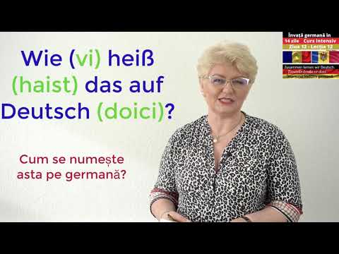 Învățăm germană Curs gratuit lecția 12