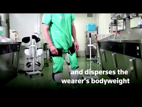 Exoskeleton leg lets you 'sit' while standing