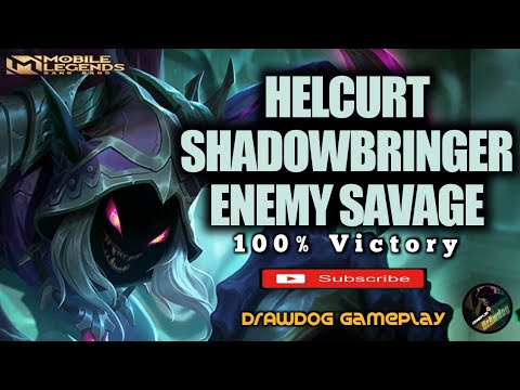 Helcurt the Shadowbringer | Enemy Savage | Mobile Legends Bang Bang Gameplay | MVP