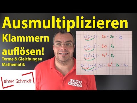 Multiplying out | Resolving parentheses - Terms and equations - Mathematics | Lehrerschmidt