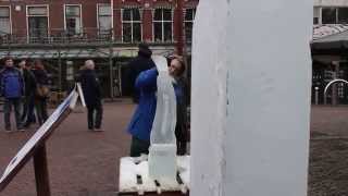 preview picture of video 'GPTV:  IJssculpturenfestival in Sneek'