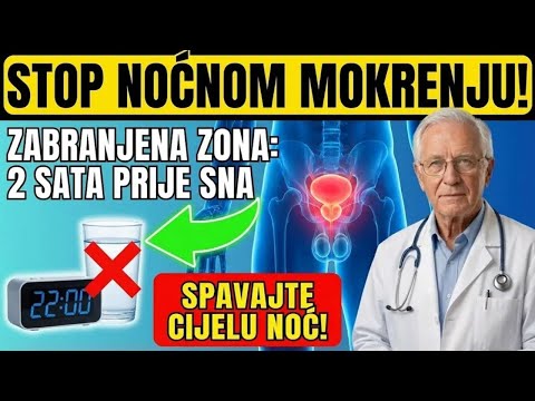 UROLOG OTKRIVA: Kako Piti Vodu Da Prestanete Ustajati Noću