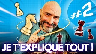 1200 ELO ! 💥 3 Parties pour MIEUX COMPRENDRE et GAGNER aux Échecs