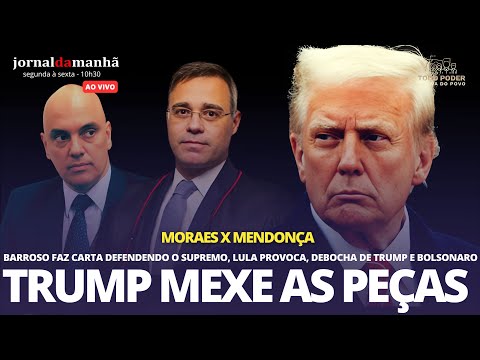 TRUMP MEXE EM NOVAS PEÇAS - 14/07/25