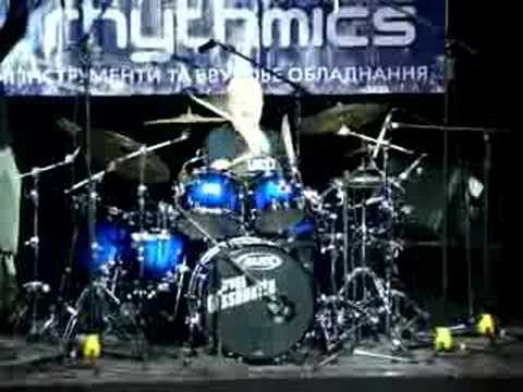 Gregg Bissonette Drum Clinic in Kyiv (Solo) Part3