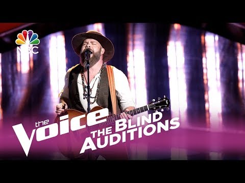 The Voice 2017 Blind Audition - Adam Cunningham: "Midnight Rider"