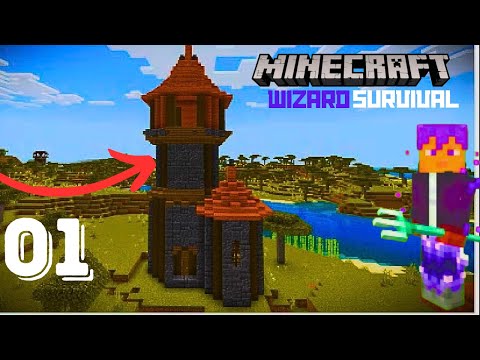 Corpian  - Minecraft Wizard Lets Play -Ep. 1: THE ULTIMATE WIZARD TOWER (Minecraft 1.19.70)