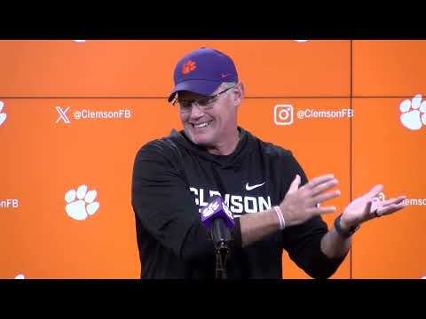 Tom Allen breaks down frustrations with his Clemson defense through seven games