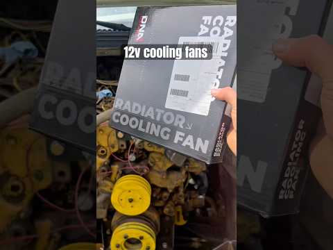 Electric radiator fans