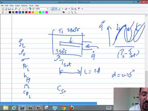 Heat Transfer: Problem Solution - boiling