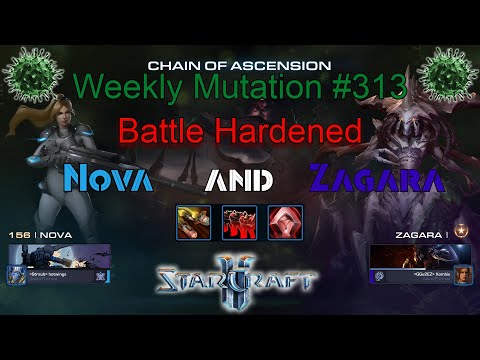 [StarCraft 2] Weekly Mutation #313: Battle Hardened (Nova & Zagara)