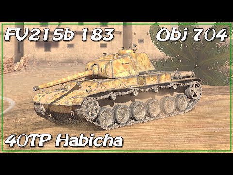 FV215b 183 • 1v5 40TP Habicha • Obj 704 • WoT Blitz *SR