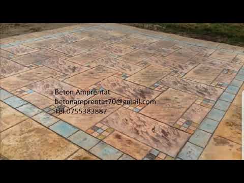 Beton Amprentat Căianu Mic,Cluj Napoca Tel.0755383887