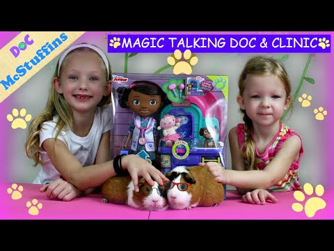 Doc McStuffins Pet Vet Magic Talking Doc and Clinic - Disney Junior Video