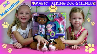 Doc McStuffins Pet Vet Magic Talking Doc and Clinic - Disney Junior