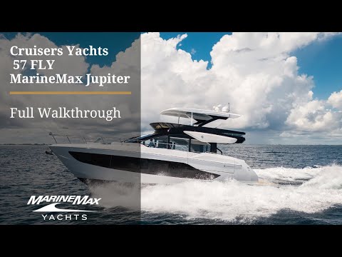 2026 Cruisers Yachts 57 Fly Video