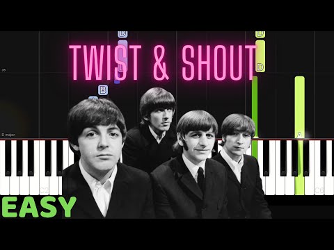 How to play Twist & Shout on piano - EASY Piano Tutorial - Tunes With Tina