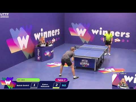 Winners League  28.02.21 Batiuk Dmitrii - Ziakun Aleksandr   09:30