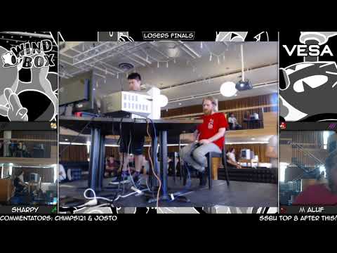 Biggie III: Sharpy (Falco,Marth,Fox)  Vs Aluf (Mario) - Losers Final Melee Top 4