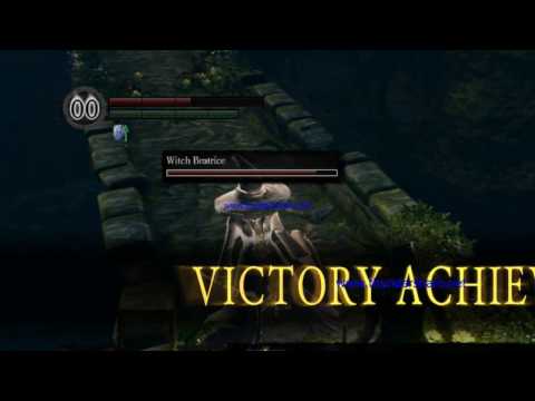 Killing Moonlight Butterfly in the dark root garden by summoning  Witch Beatrice