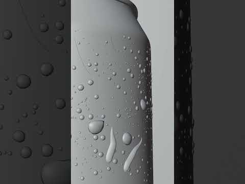 Realistic Water Drop Simulation In Blender