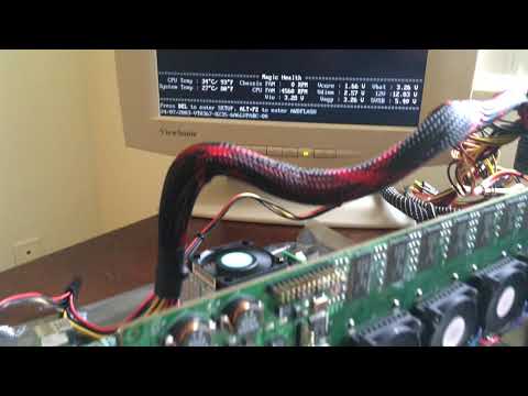 3dfx Voodoo5 6000 First Power On!