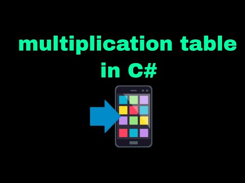 How to Print table in c#(sharp)