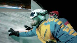 preview picture of video 'Ellmau Tirol Skinacht Tandemsnowboard Freaks on Snow'