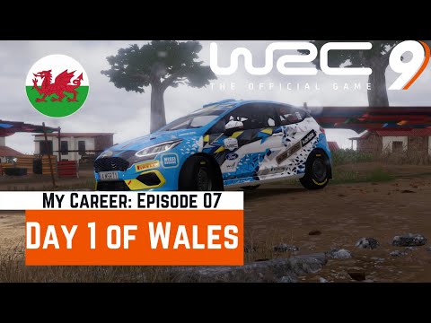 Day 1 of Wales Rally GB | WRC 9 FIA World Rally Championship Career Mode | Ep. 07