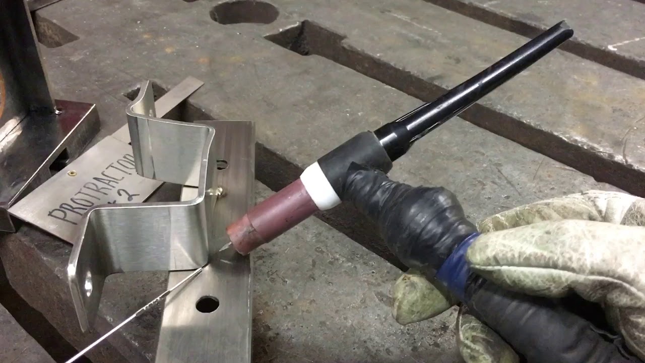 TIG welding mild steel and stainless