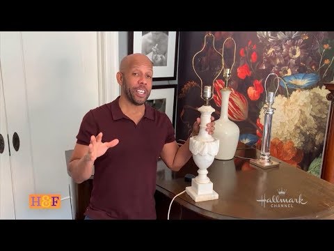 At Home With Our Family - Finding the Right Size Lampshade - Home & Family