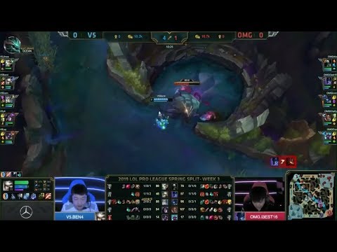 LPL Spring 2019 V5 vs OMG Highlights ALL GAMES   Week 3 Day 1   Victory 5 vs Oh My God