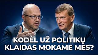 KODĖL UŽ POLITIKŲ KLAIDAS ESAME PRIVERSTI MOKĖTI IŠ SAVO KIŠENĖS? | DAINIUS DUNDULIS