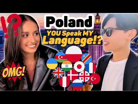 SHOCKING People in POLAND by Speaking Their Language! 🇵🇱