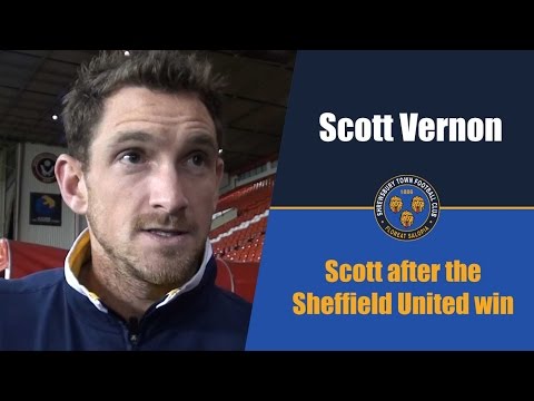 INTERVIEW | Scott Vernon post Sheffield United (A) - Town TV