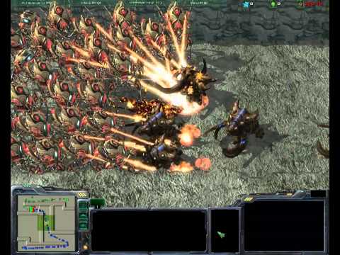 500 Collossus vs 500 Ultralisk - Version 1