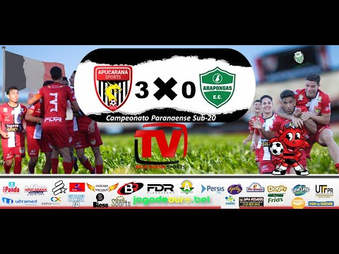 MELHORES MOMENTOS DE APUCARANA SPORTS 03 X 00 ARAPONGAS  - CAMPEONATO PARANAENSE SUB-20