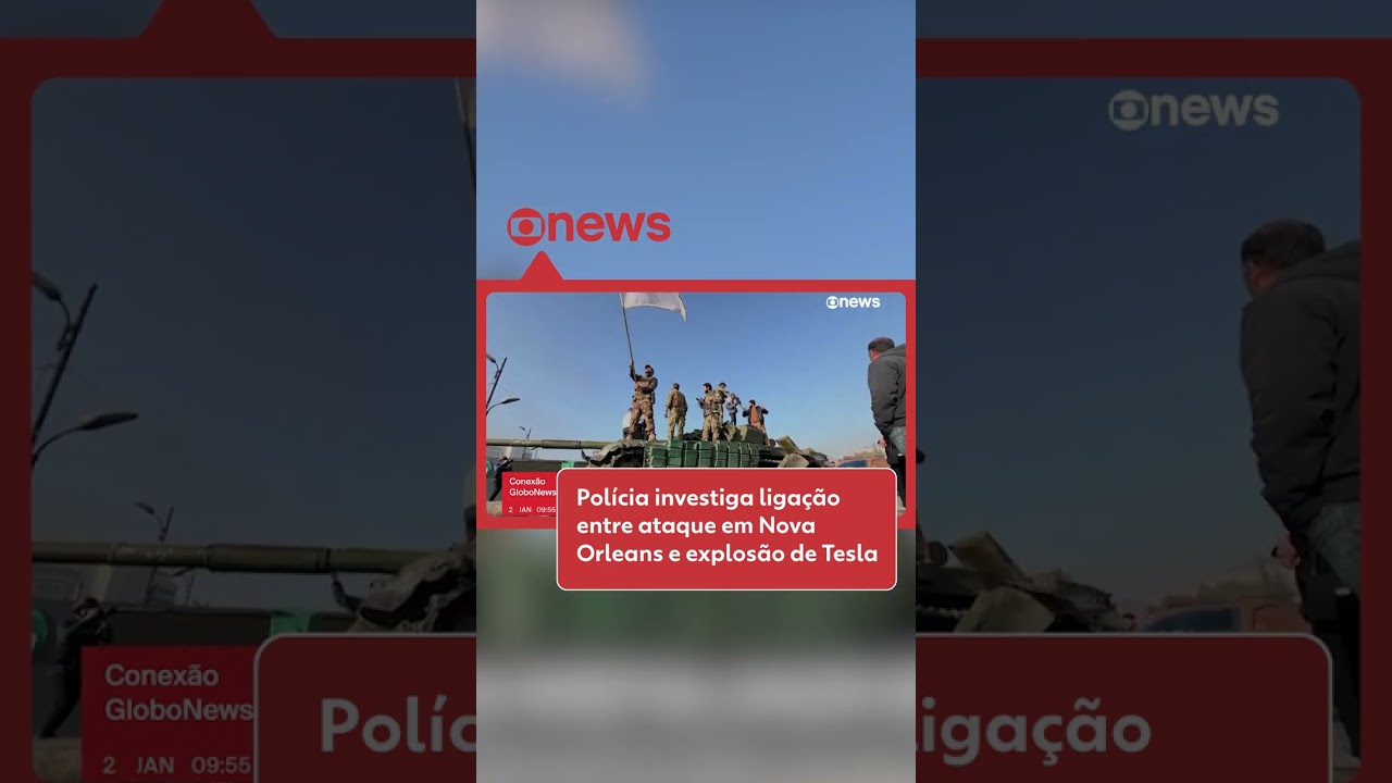 Polícia investiga ligação entre ataque em Nova Orleans e explosão de Tesla, nos Estados Unidos #g1