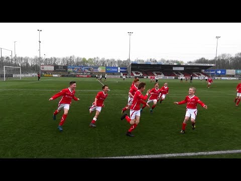 Tweede helft DOVO JO12-1 - MSV'19 JO12-1