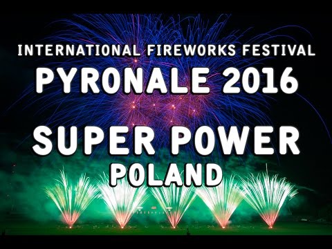 Pyronale 2016: Super Power Fajerwerki - Poland - Feuerwerk - Fireworks - Vuurwerk