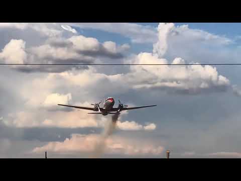 Martin's Air Convair CV-340 taking off from Wonderboom Airport, South Africa