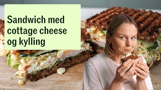 Video Block - Sandwich med cottage cheese og kylling
